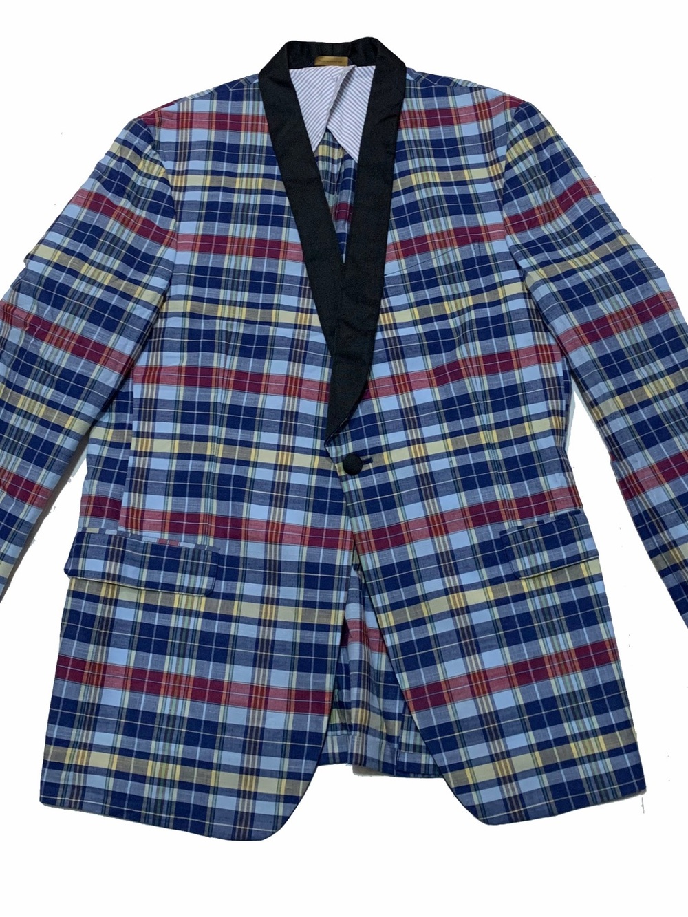 Brooks Brothers Plaid Tuxedo Jackets